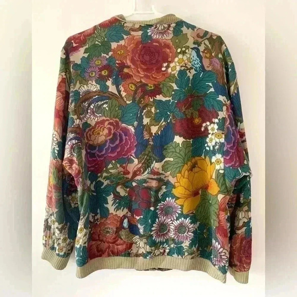 ZARA trf_outerwear Floral Bomber - Picture 4 of 7